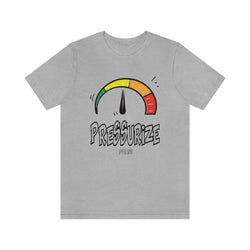 PRESSURIZE UNISEX HIP HOP TSHIRT - PDR LFE Athletic Heather / S PDR LFE