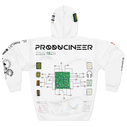 PRODUCINEER MICROCHIP STUDIO TECH SUB Unisex Pullover Hoodie - PDR LFE XS PDR LFE