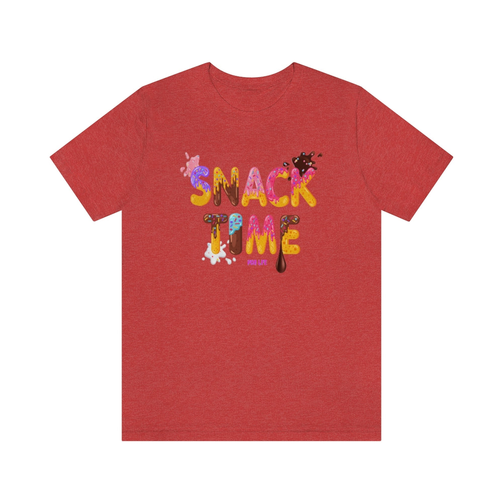 SNACK TIME Hip Hop Ladies Jersey Short Sleeve Tee - PDR L.F.E. 