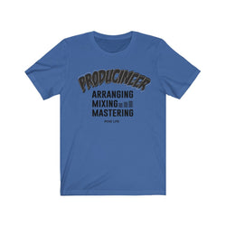 PRODUCINEER TOO MIXIE Unisex Jersey Short Sleeve Tee - PDR LFE True Royal / S PDR LFE