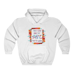 THEY KNOW WHY "LOVE THE HATE" SERIES Unisex Heavy Blend™ Hooded Sweatshirt - PDR LFE White / S PDR LFE