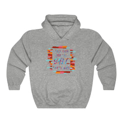 THEY KNOW WHY "LOVE THE HATE" SERIES Unisex Heavy Blend™ Hooded Sweatshirt - PDR LFE Sport Grey / S PDR LFE