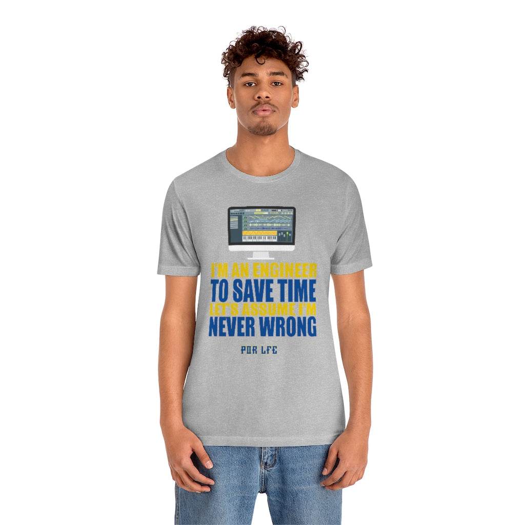 SAVE TIME MENS HIP HOP TSHIRT - PDR L.F.E. 