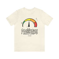 PRESSURIZE UNISEX HIP HOP TSHIRT - PDR LFE Natural / S PDR LFE