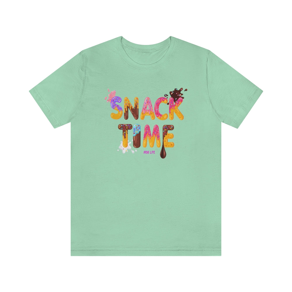 SNACK TIME Hip Hop Ladies Jersey Short Sleeve Tee - PDR L.F.E. 