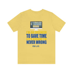 SAVE TIME MENS HIP HOP TSHIRT - PDR LFE Yellow / S PDR LFE