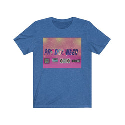 Producineer 1st Lady Unisex Jersey Short Sleeve Tee - PDR LFE Heather True Royal / S PDR LFE