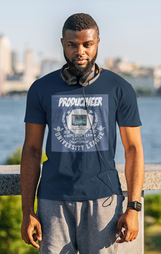 PRODUCINEER REGAL Hip Hop Unisex Jersey Short Sleeve Tee - PDR LFE Athletic Heather / S PDR LFE