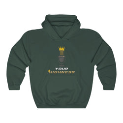 YOUR HIGHNESS PODCAST Unisex Heavy Blend™ Hooded Sweatshirt - PDR LFE Forest Green / S PDR LFE