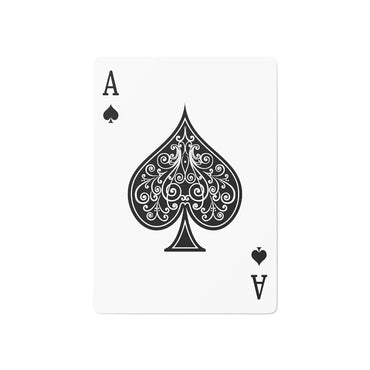 PRODUCINEER Hip Hop Custom Poker Cards - PDR LFE 2.47" x 3.47" / White / Semi Glossy PDR LFE