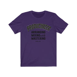 PRODUCINEER TOO MIXIE Unisex Jersey Short Sleeve Tee - PDR LFE Team Purple / S PDR LFE