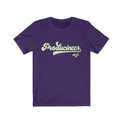 PRODUCINEER LINEN Unisex Jersey Short Sleeve Tee - PDR LFE Team Purple / S PDR LFE