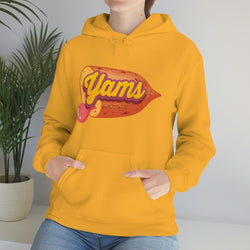 YAMS HIP HOP Heavy Blend™ Hooded Sweatshirt - PDR LFE Gold / S PDR LFE