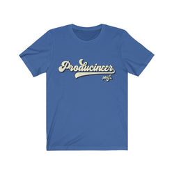 PRODUCINEER LINEN Unisex Jersey Short Sleeve Tee - PDR LFE True Royal / S PDR LFE