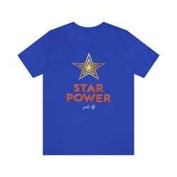 STAR POWER UNISEX HIP HOP TSHIRT - PDR LFE True Royal / XS PDR LFE