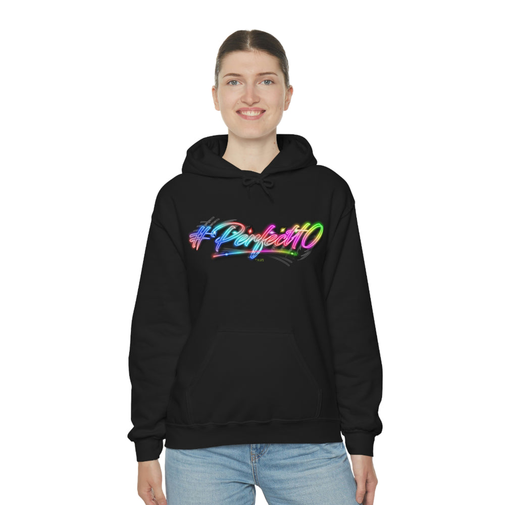 PERFECT 10 GLOW UP Heavy Blend™ HIP HOP Hooded Sweatshirt - PDR L.F.E. 