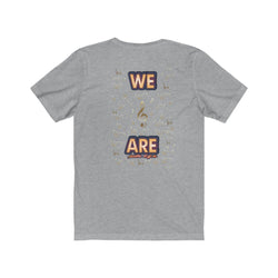 WE ARE NOT EQUAL Unisex Jersey Short Sleeve Tee - PDR LFE White / S PDR LFE