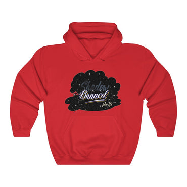 SHADOW BANNED Heavy Blend™ Hooded Sweatshirt - PDR LFE Red / S PDR LFE