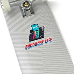 PRODUCER LIFE Kiss-Cut Stickers - PDR LFE 6" × 6" / Transparent Printify