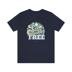 SUCKER FREE HIP HOP Jersey Short Sleeve Tee - PDR LFE Navy / XS PDR LFE