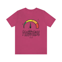 PRESSURIZE UNISEX HIP HOP TSHIRT - PDR LFE Berry / S PDR LFE