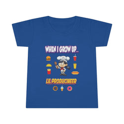 WHEN I GROW UP LIL PRODUCINEER Toddler T-shirt - PDR LFE 3T / Royal PDR LFE