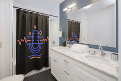 PRODUCINEER Hip Hop Shower Curtains - PDR LFE 71" × 74" PDR LFE