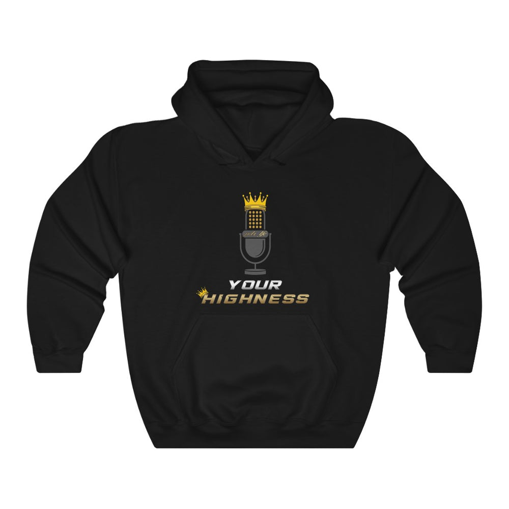 YOUR HIGHNESS PODCAST Unisex Heavy Blend™ Hooded Sweatshirt - PDR LFE Black / S PDR LFE