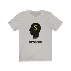 SPACE FOR RENT PDR LFE Unisex Jersey Short Sleeve Tee - PDR LFE Silver / S PDR LFE