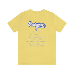 PRODUCINEER DEFINITION MENS HIP HOP TSHIRT - PDR LFE Maize Yellow / XS PDR LFE