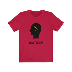 SPACE FOR RENT PDR LFE Unisex Jersey Short Sleeve Tee - PDR LFE Red / S PDR LFE