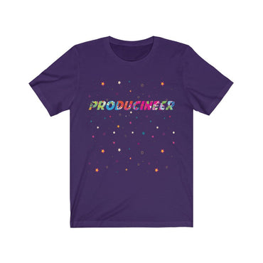 PRODUCINEER VIBRANT FEMALE Unisex Jersey Short Sleeve Tee - PDR LFE Team Purple / S PDR LFE