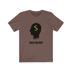 SPACE FOR RENT PDR LFE Unisex Jersey Short Sleeve Tee - PDR LFE Brown / S PDR LFE