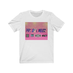 Producineer 1st Lady Unisex Jersey Short Sleeve Tee - PDR LFE White / S PDR LFE
