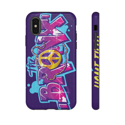 THE BRONX Hip Hop Tough Cell Phone Cases - PDR LFE iPhone X / Glossy PDR LFE
