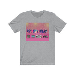 Producineer 1st Lady Unisex Jersey Short Sleeve Tee - PDR LFE Athletic Heather / S PDR LFE