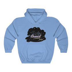 SHADOW BANNED Female Heavy Blend™ Hooded Sweatshirt - PDR LFE Carolina Blue / S PDR LFE