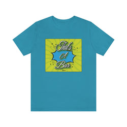 THAT'S A BAR GRN N BLU UNISEX HIP HOP TSHIRT - PDR LFE Aqua / XS PDR LFE
