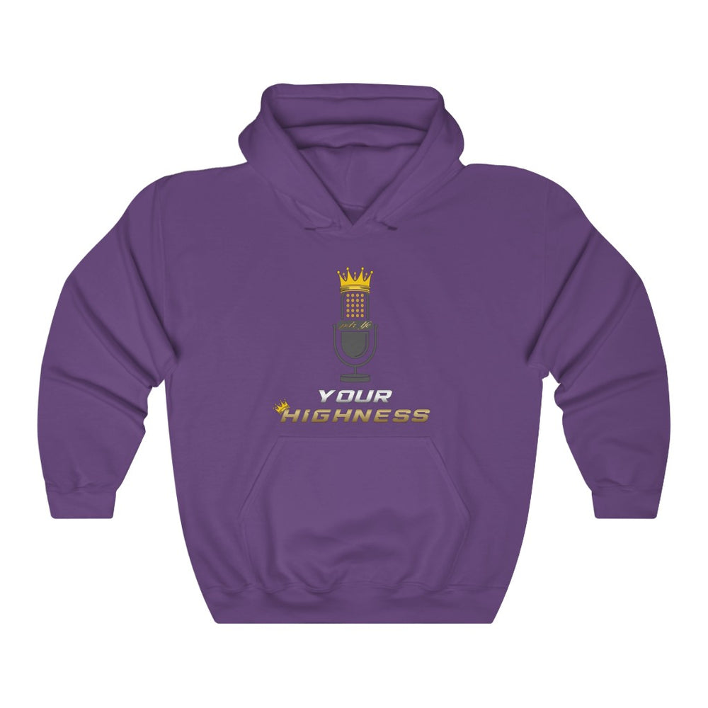 YOUR HIGHNESS PODCAST Unisex Heavy Blend™ Hooded Sweatshirt - PDR LFE Purple / S PDR LFE