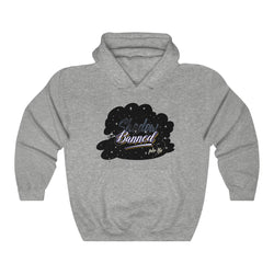 SHADOW BANNED Female Heavy Blend™ Hooded Sweatshirt - PDR LFE Sport Grey / S PDR LFE