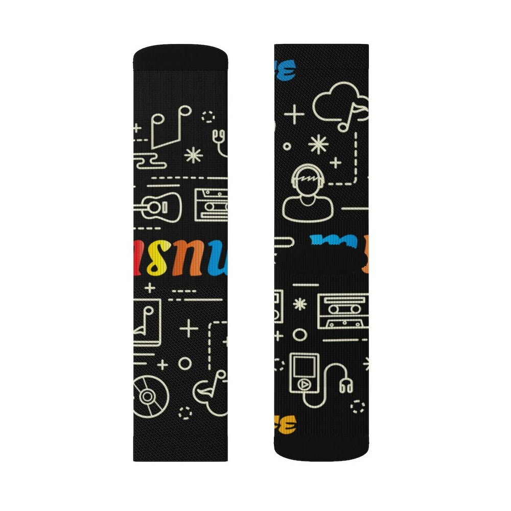 PDR LFE Music Vibes Hip Hop Socks - PDR L.F.E. 