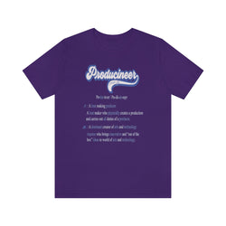 PRODUCINEER DEFINITION MENS HIP HOP TSHIRT - PDR LFE Team Purple / XS PDR LFE