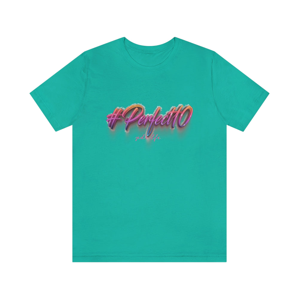 PERFECT 10 UNICORN HIP HOP Short Sleeve Tee - PDR LFE Teal / XS PDR LFE