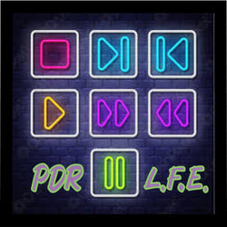 PRESS PLAY Hip Hop Microfiber Duvet Cover - PDR LFE Queen / Cream PDR LFE