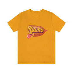 YAMS FEMALE HIP HOP Short Sleeve Tee - PDR LFE Gold / XS PDR LFE