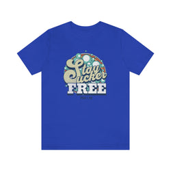 SUCKER FREE HIP HOP Jersey Short Sleeve Tee - PDR LFE True Royal / XS PDR LFE