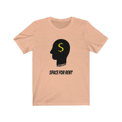 SPACE FOR RENT PDR LFE Unisex Jersey Short Sleeve Tee - PDR LFE Heather Peach / S PDR LFE