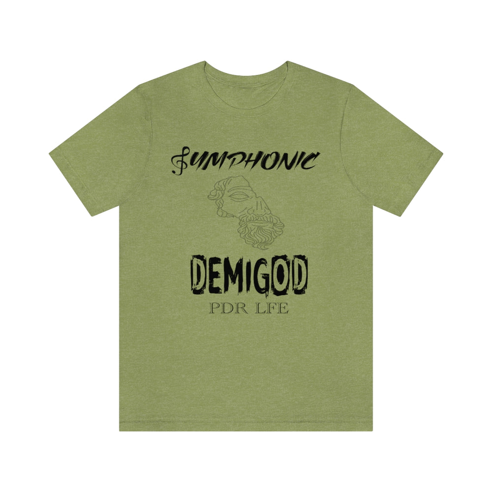 SYMPHONIC DEMIGOD HIP HOP TSHIRT - PDR LFE Heather Green / XS PDR LFE