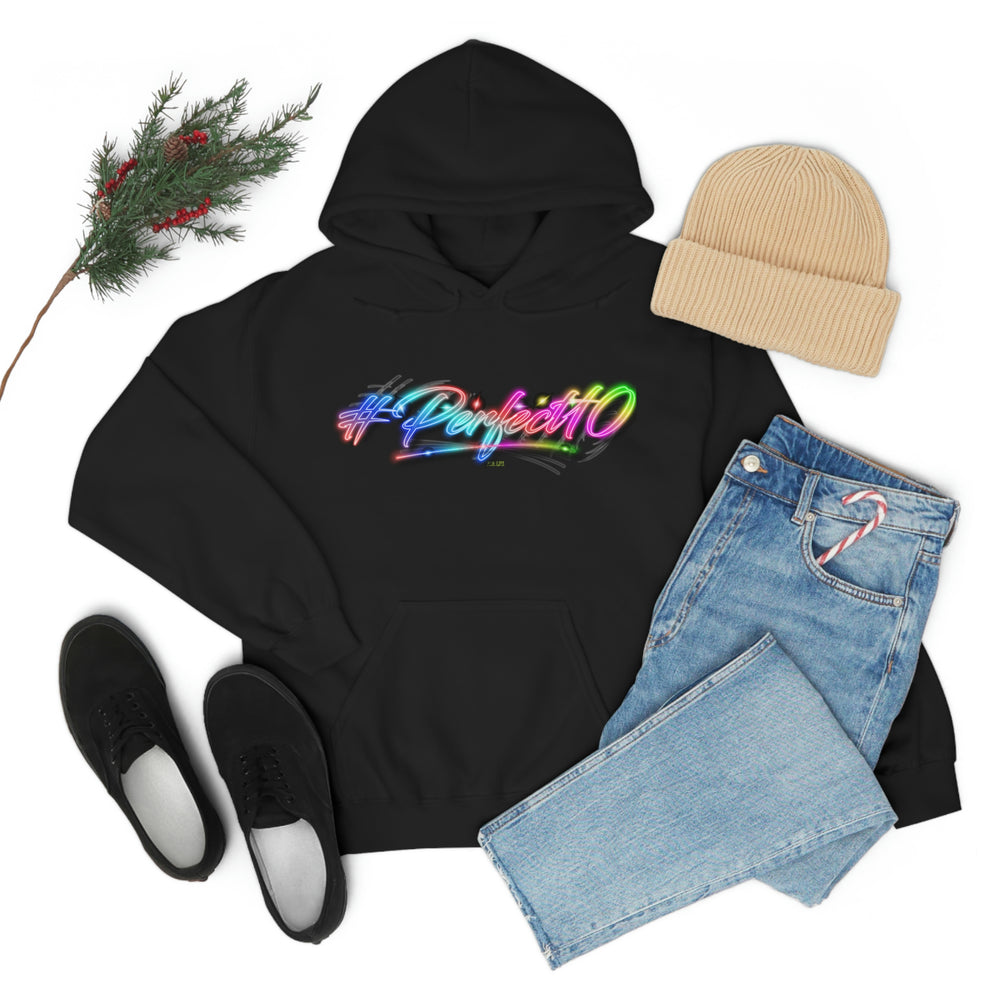 PERFECT 10 GLOW UP Heavy Blend™ HIP HOP Hooded Sweatshirt - PDR L.F.E. 