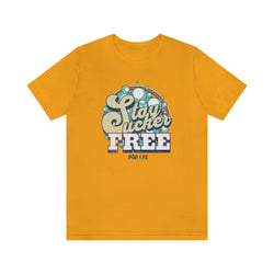 SUCKER FREE HIP HOP Jersey Short Sleeve Tee - PDR LFE Gold / XS PDR LFE